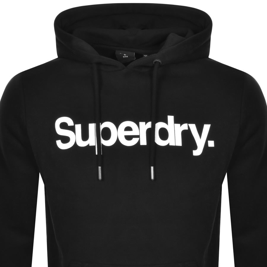 Alternative Image for ProductSuperdry Logo Hoodie Black2